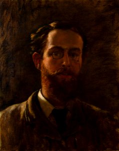 John Collier - Self portrait - Sarjeant Gallery
