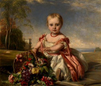 John Callcott Horsley (1817-1903) - Princess Beatrice (1857-1944) - RCIN 404472 - Royal Collection