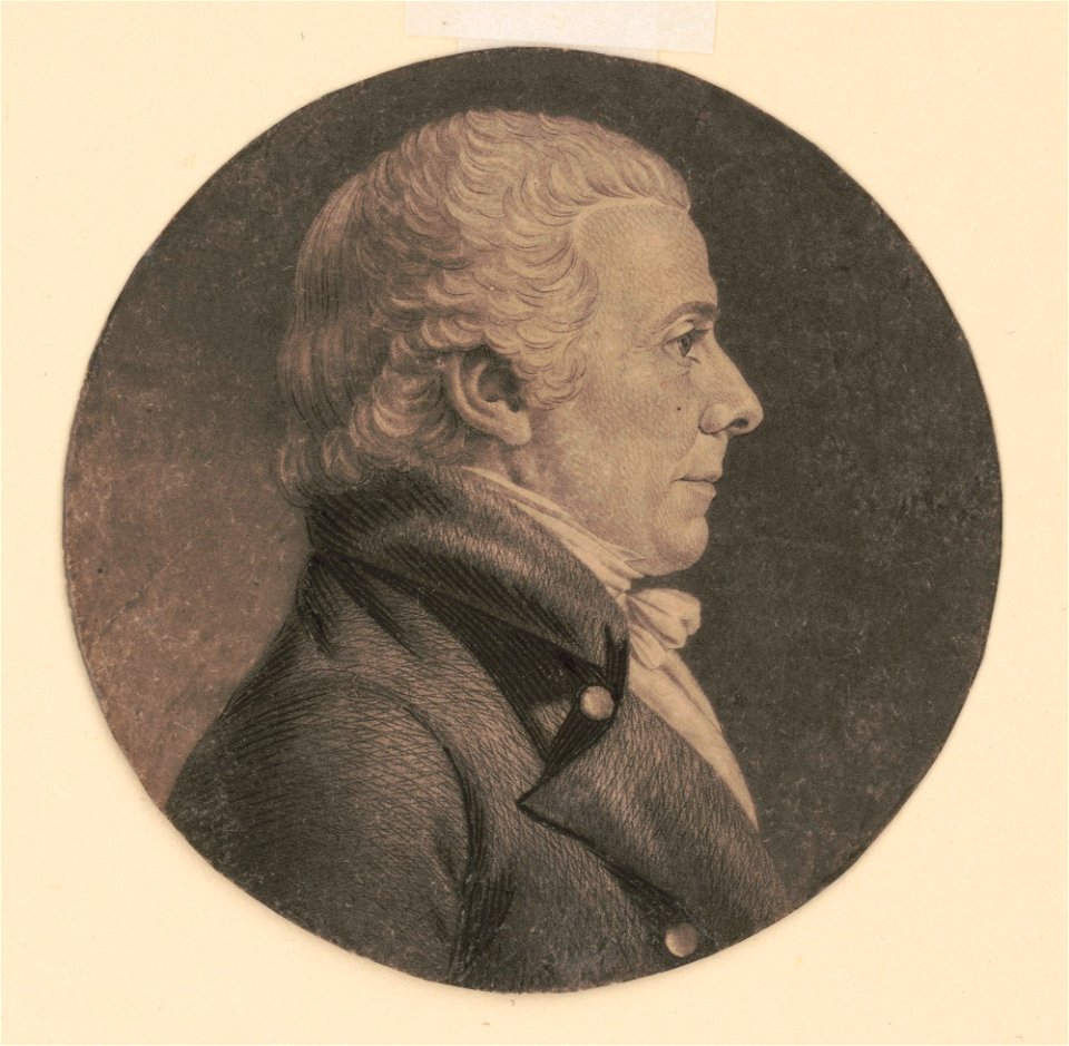 John Cotton Smith, head-and-shoulders portrait, right profile LCCN2007675937
