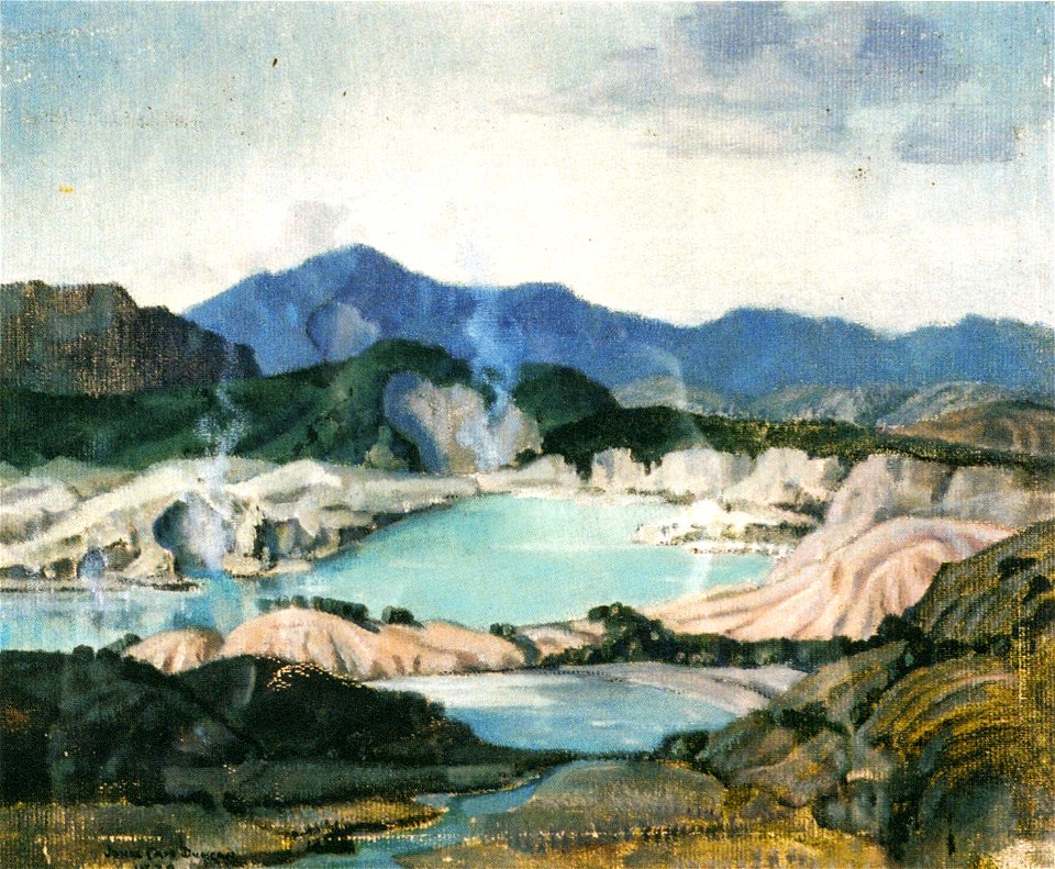 John Cam Duncan - Waimangu Landscape