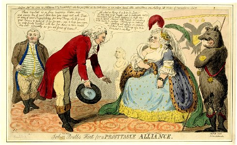 John Bull's hint for a profitable alliance. (BM 1868,0808.6361)