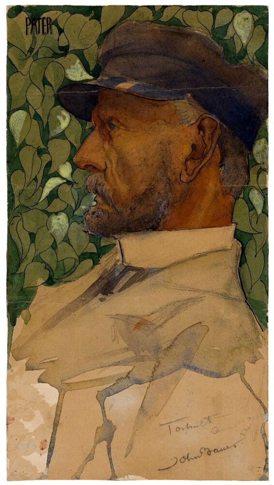 John Bauer - Joseph Bauer (1849-1921), The Artist's Father, 1909 - NMGrh 5173 - Nationalmuseum