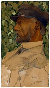 John Bauer - Joseph Bauer (1849-1921), The Artist's Father, 1909 - NMGrh 5173 - Nationalmuseum