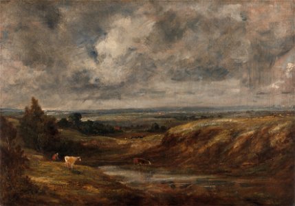 John Constable - Hampstead Heath - Google Art Project (2434562). Free illustration for personal and commercial use.