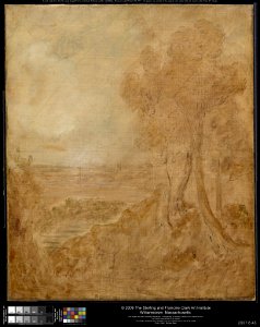 John Constable - Sketch for Dedham Vale - 2007.8.43 - Clark Art Institute