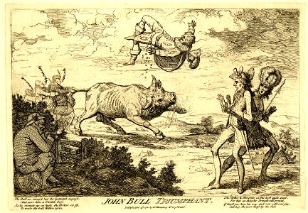 John Bull triumphant. (BM J,3.110 1)