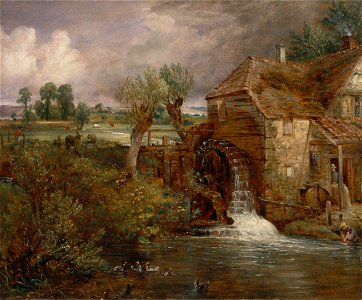 John Constable - Parham Mill, Gillingham - Google Art Project. Free illustration for personal and commercial use.