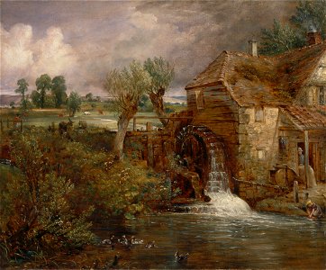 John Constable - Parham Mill, Gillingham - Google Art Project