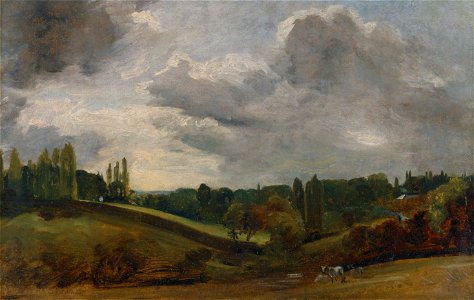 John Constable - East Bergholt - Google Art Project. Free illustration for personal and commercial use.