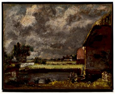 John Constable - A View on the Banks of the River Stour - 2017.30 - Museum of Fine Arts, Houston