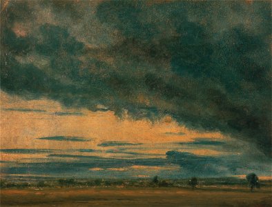 John Constable - Cloud Study - Google Art Project (2443587). Free illustration for personal and commercial use.