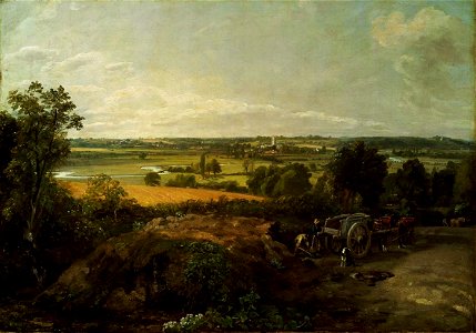 John Constable Stour Valley and Dedham Church