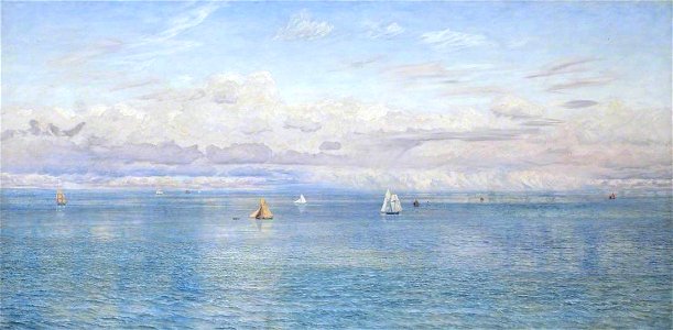 John Brett (1831-1902) - Britannia's Realm - N01617 - National Gallery