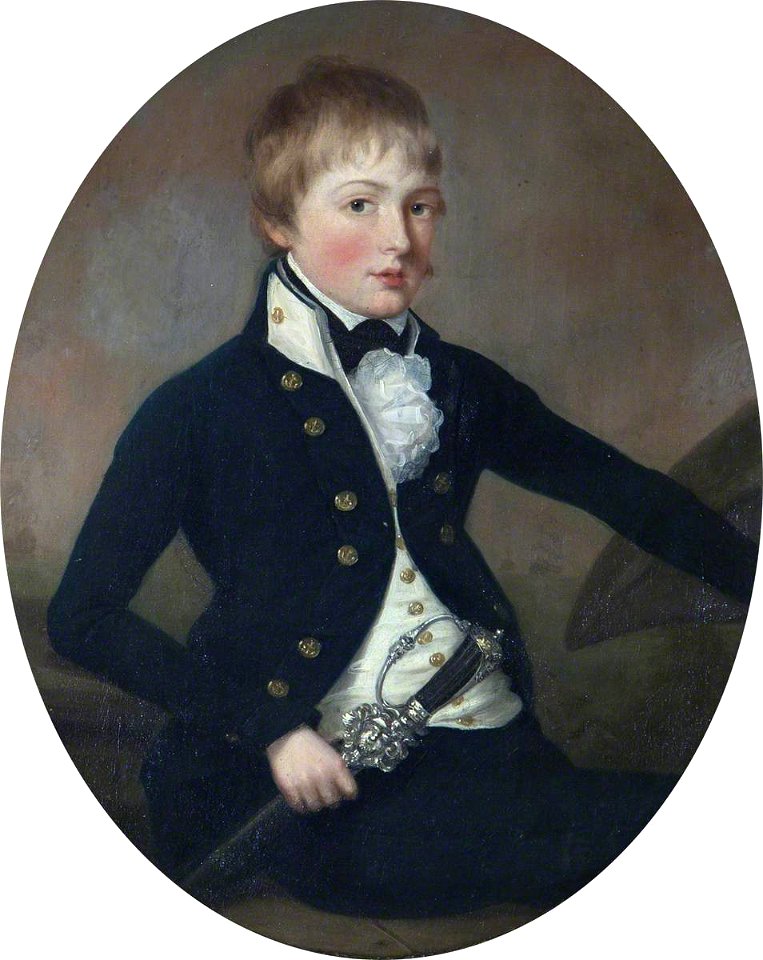 John Downman (1750-1824) (style of) - Called 'Charles Langton' (but really Master Holt^) - 637626 - National Trust