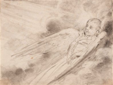 John Downman - A Baby going to Heaven