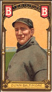 John Dunn, Baltimore Team, baseball card portrait LCCN2008677907
