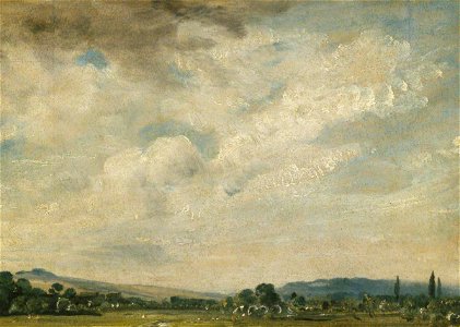 John Constable (1776-1837) - Harnham Ridge, near Salisbury - 446662 - National Trust