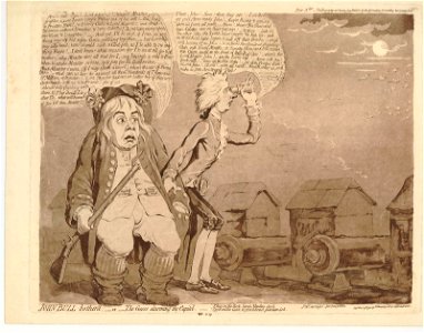 John Bull bother'd-or-the geese alarming the Capitol. (BM 1868,0808.6248)