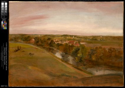 John Constable - Stratford Saint Mary from the Coombs - 2007.8.9 - Clark Art Institute