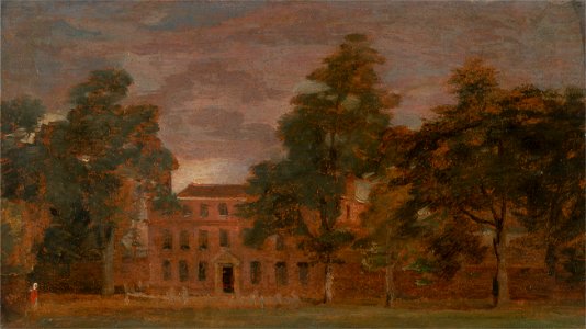 John Constable - West Lodge, East Bergholt - Google Art Project. Free illustration for personal and commercial use.
