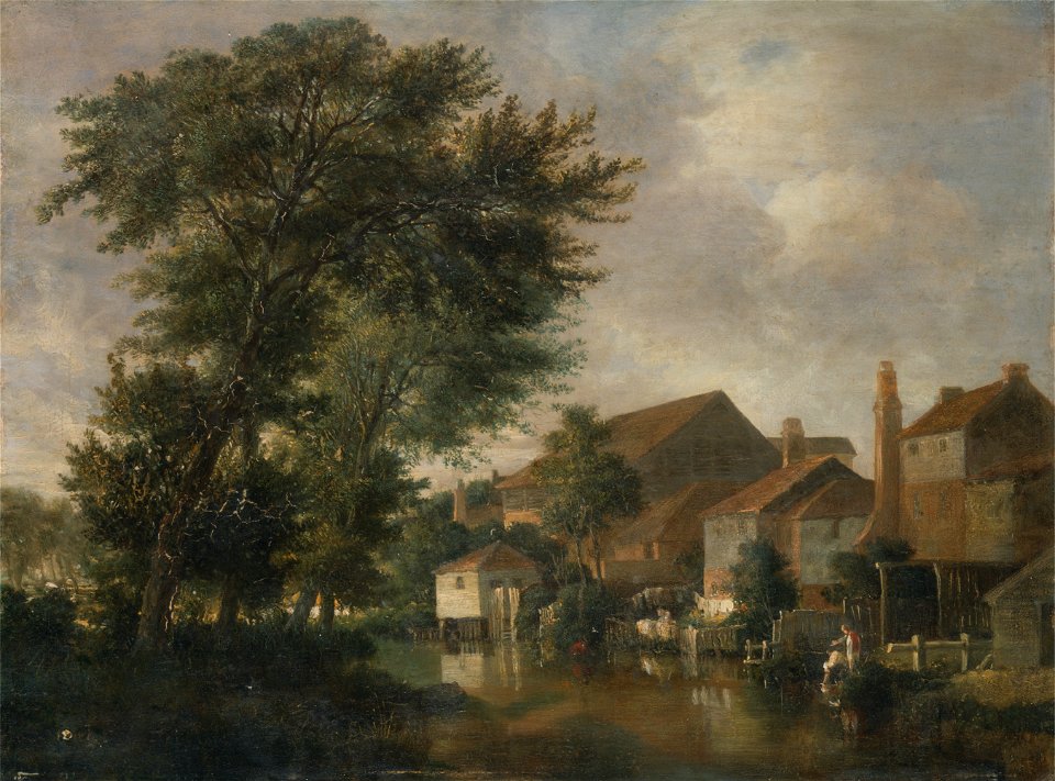 John Crome - The River Wensum, Norwich - Google Art Project
