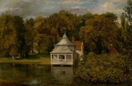 John Constable - The Quarters behind Alresford Hall - Google Art Project. Free illustration for personal and commercial use.