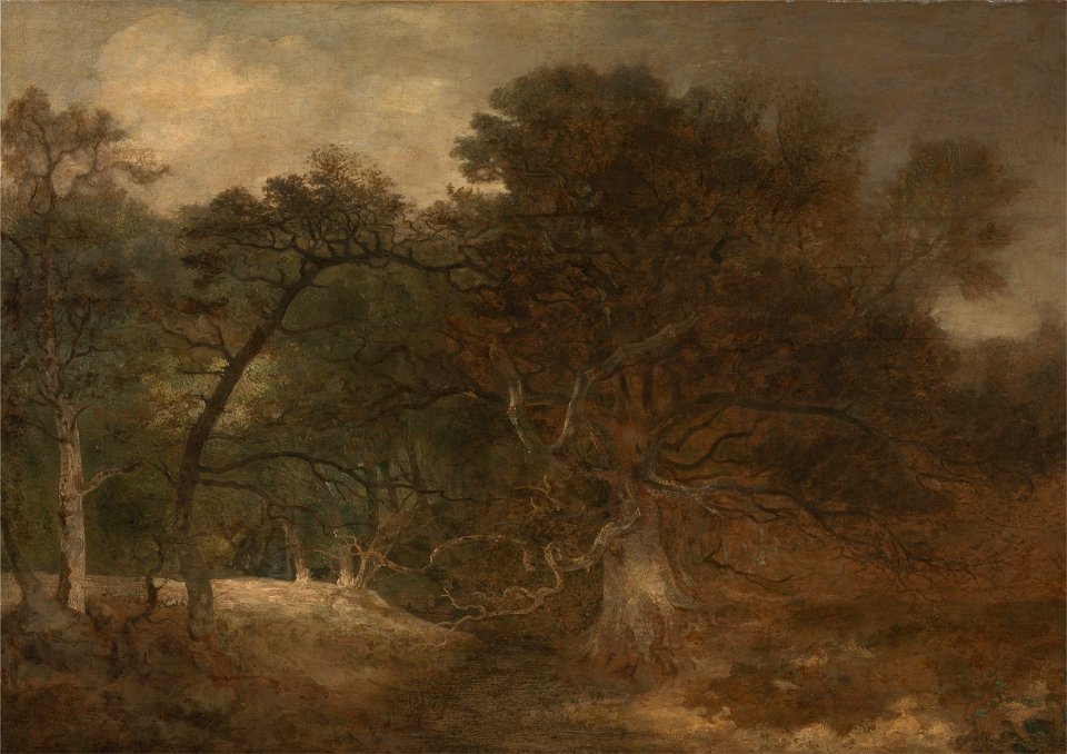 John Crome - Woodland Landscape near Norwich - Google Art Project