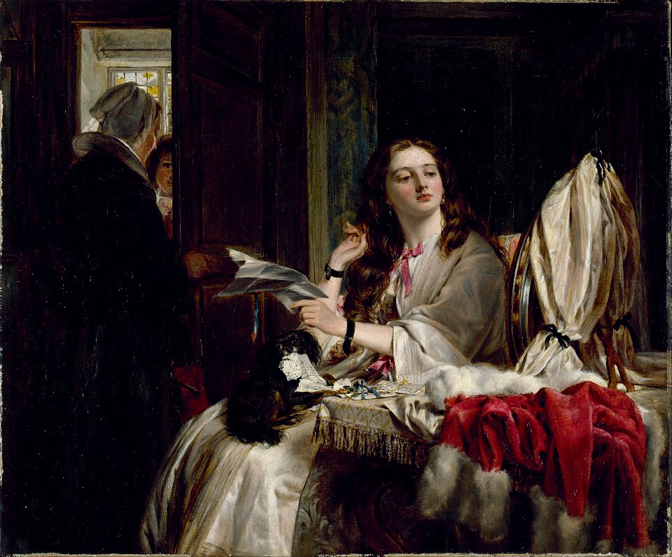 John Callcott Horsley - The Morning of St Valentine - Google Art Project