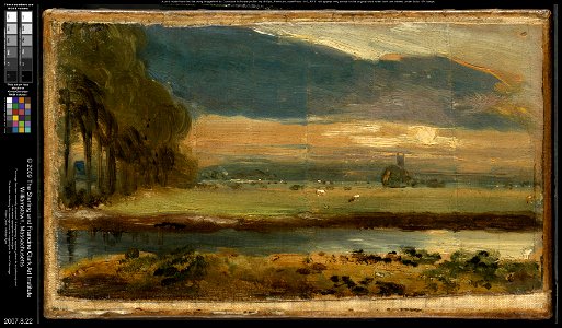 John Constable - Dedham Church from Flatford - 2007.8.22 - Clark Art Institute