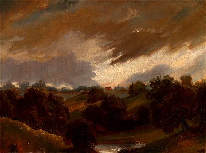 John Constable - Hampstead, Stormy Sky - 1974.387 - Art Institute of Chicago