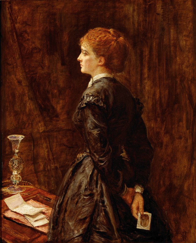 John Everett Millais - Yes or No^ - 1975.32 - Yale University Art Gallery