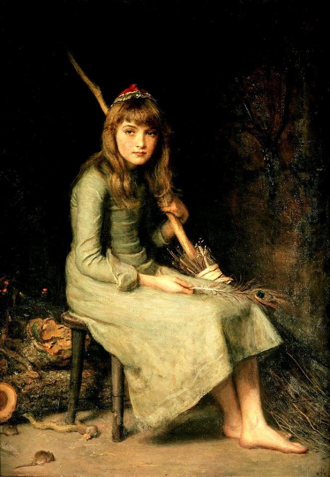 John Everett Millais - Cinderella