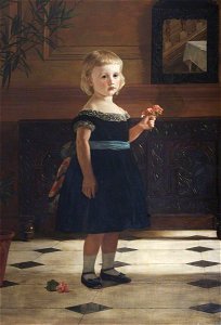 John Collingham Moore (1829-1880) - Charlotte Mildred Langton (1868–1941), Later Mrs Leonard Darwin - 637644 - National Trust