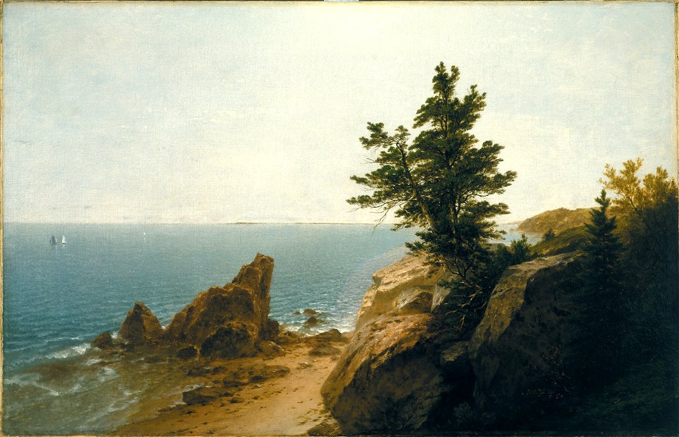 John Frederick Kensett - Coast Scene - 1980-12 - Albright–Knox Art Gallery