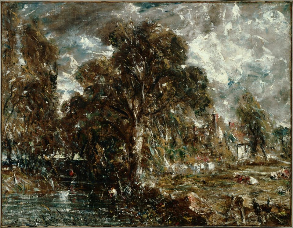 John Constable - On the River Stour - Google Art Project