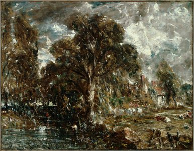 John Constable - On the River Stour - Google Art Project