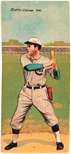 John Evers-Frank Chance, Chicago Cubs, baseball card portrait LCCN2007683863