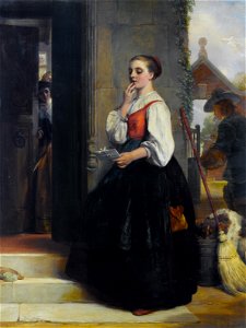 John Callcott Horsley The waiting maid 1875