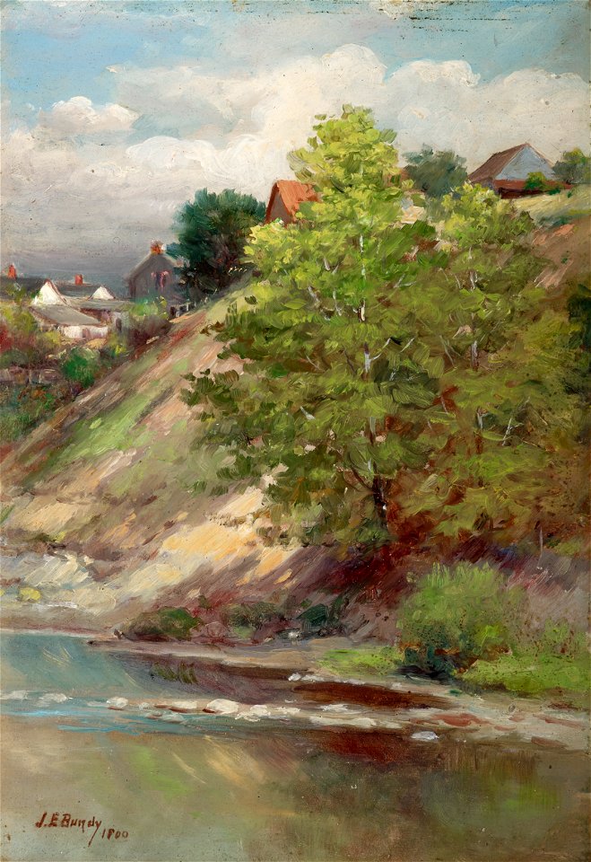 John Elwood Bundy - Landscape - 2000.121 - Indianapolis Museum of Art