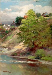 John Elwood Bundy - Landscape - 2000.121 - Indianapolis Museum of Art
