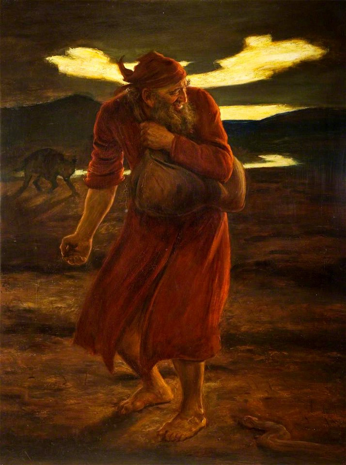 John Everett Millais (1829-1896) - The Enemy Sowing Tares (St Matthew XIII, 24–25) - 1925P103 - Birmingham Museums Trust