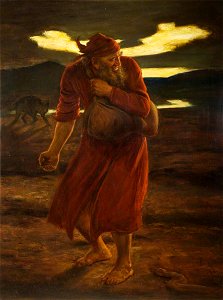 John Everett Millais (1829-1896) - The Enemy Sowing Tares (St Matthew XIII, 24–25) - 1925P103 - Birmingham Museums Trust