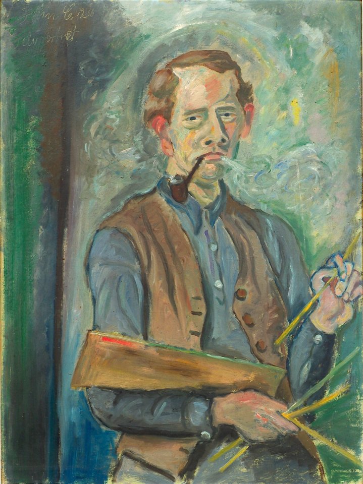 John Christensen - Selvportræt - 1936 - KMS7185