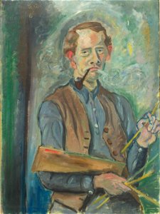 John Christensen - Selvportræt - 1936 - KMS7185