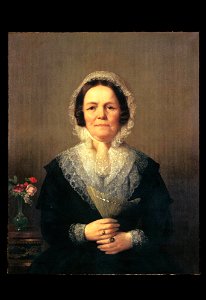 John Gadsby Chapman - Mrs. William Bradford Jr. (née Suzanne Vergereau Boudinot, 1764–1854) - y1966-259 - Princeton University Art Museum