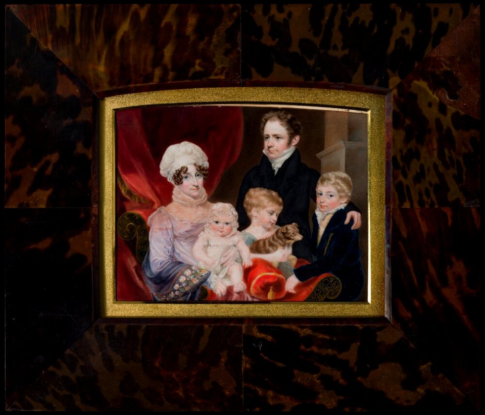 John Cox Dillman Engleheart - The Barker Family - NMB 2743 - Nationalmuseum