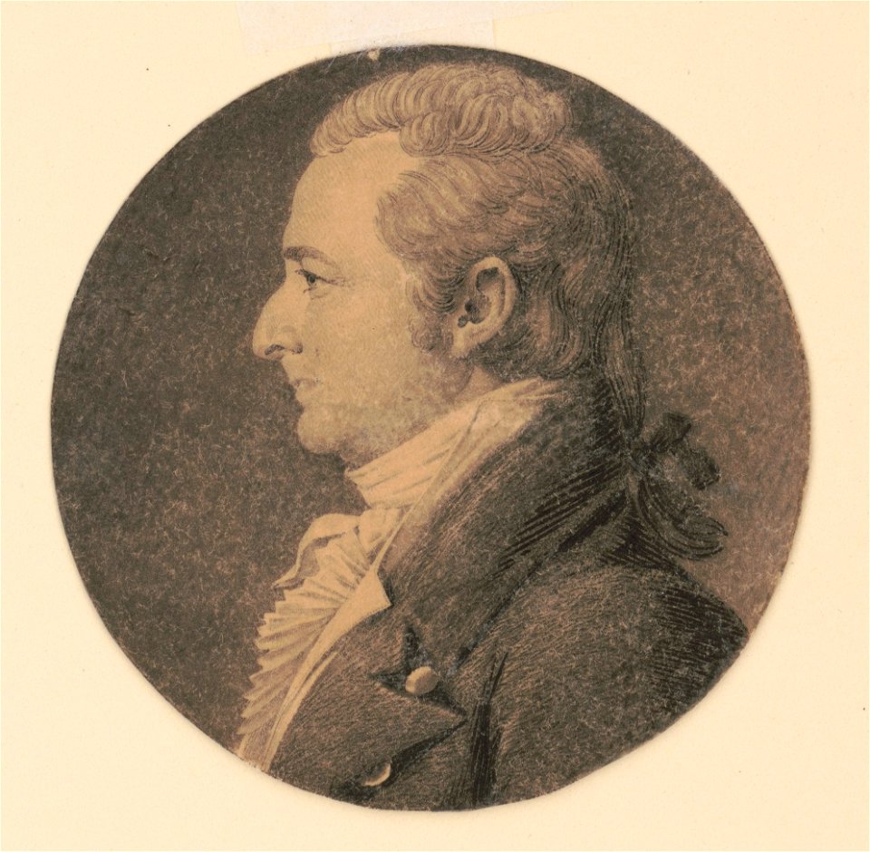 John Clake, head-and-shoulders portrait, left profile LCCN2007676940, Charles Balthazar Julien Févret de Saint-Mémin, 1808