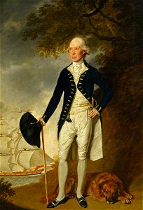 John Downman (1750-1824) - Portrait of a Naval Captain - BHC4242 - Royal Museums Greenwich