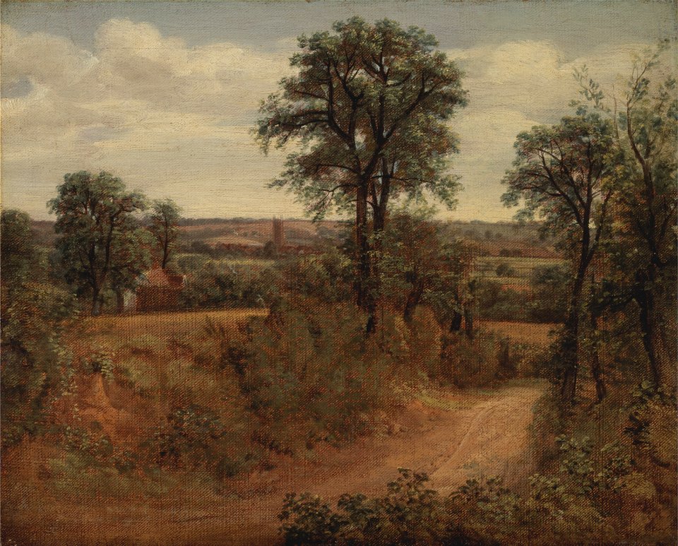 John Constable - Lane near Dedham - Google Art Project