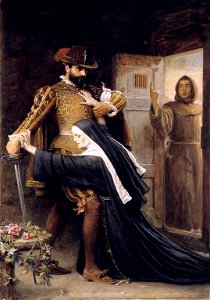 John Everett Millais - Mercy St Bartholomew’s Day, 1572. Free illustration for personal and commercial use.